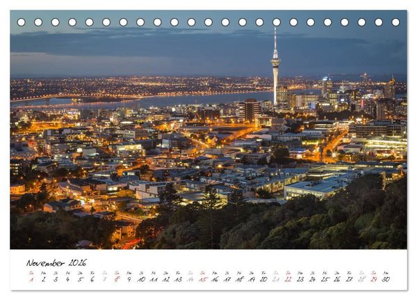 Produktbild: Neuseeland - Streifzug &uuml;ber die Nordinsel / CH-Version (Tischkalender 2026 DIN A5 quer), CALVENDO Monatskalender
