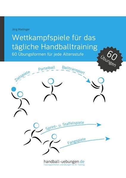 Produktbild: Wettkampfspiele f&uuml;r das t&auml;gliche Handballtraining