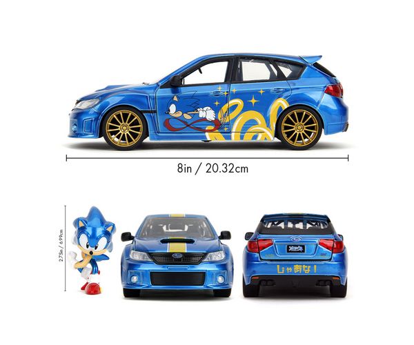 Produktbild: JADA TOYS Subaru Jada Sonic 2012, Impreza WRX STI 1 Fertigmodell PKW Modell