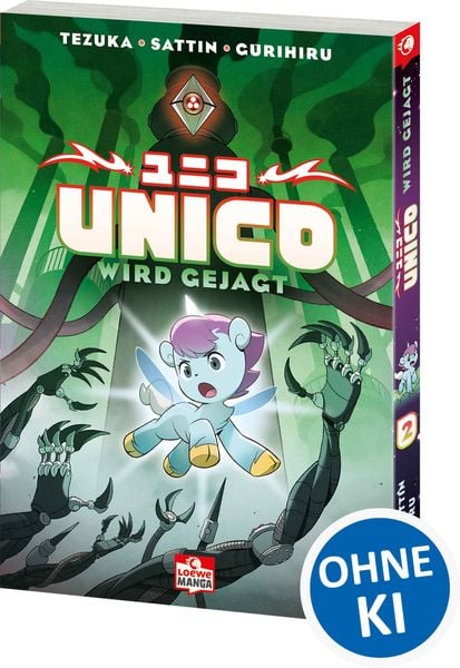 Unico wird gejagt 02, Taschenbuch von Osamu Tezuka,Samuel Sattin, Loewe, 978-3-7432-2573-2