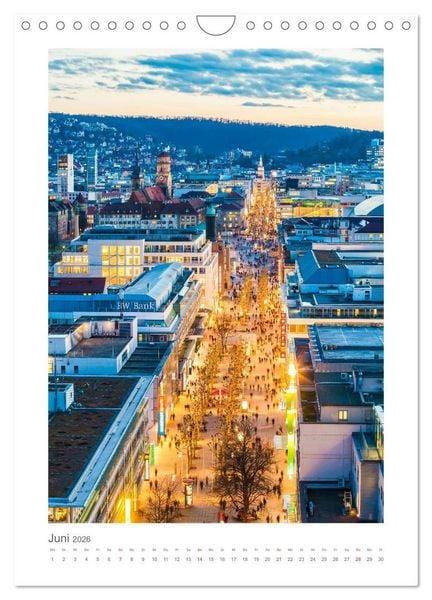 Produktbild: STUTTGART Impressionen (Wandkalender 2026 DIN A4 hoch), CALVENDO Monatskalender
