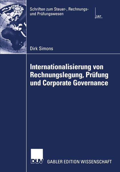 Produktbild: Internationalisierung von Rechnungslegung, Pr&uuml;fung und Corporate Governance