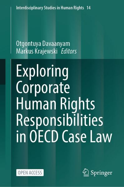 Produktbild: Exploring Corporate Human Rights Responsibilities in OECD Case Law