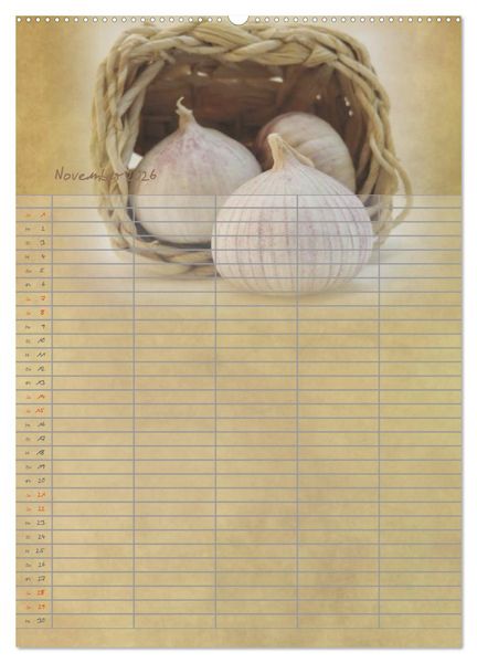 Produktbild: Familienplaner f&uuml;r die K&uuml;che. (hochwertiger Premium Wandkalender 2026 DIN A2 hoch), Kunstdruck in Hochglanz