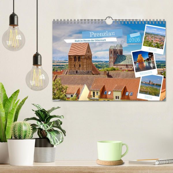 Produktbild: Prenzlau - Stadt im Herzen der Uckermark (Wandkalender 2026 DIN A4 quer), CALVENDO Monatskalender