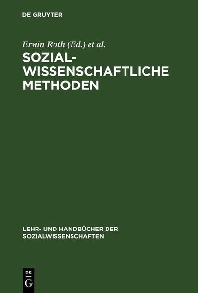 Produktbild: Sozialwissenschaftliche Methoden