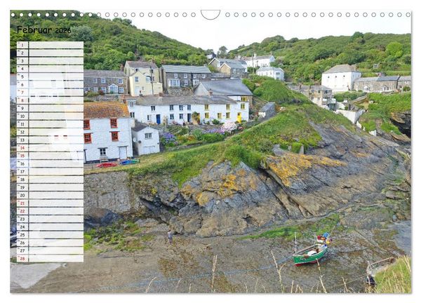 Produktbild: Cornwall. Terminkalender (Wandkalender 2026 DIN A3 quer), CALVENDO Monatskalender