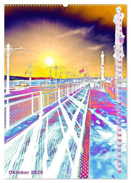 Produktbild: Budapest - K&uuml;nstlerische Fotografie (hochwertiger Premium Wandkalender 2026 DIN A2 hoch), Kunstdruck in Hochglanz