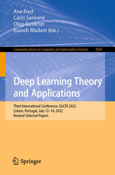 Produktbild: Deep Learning Theory and Applications