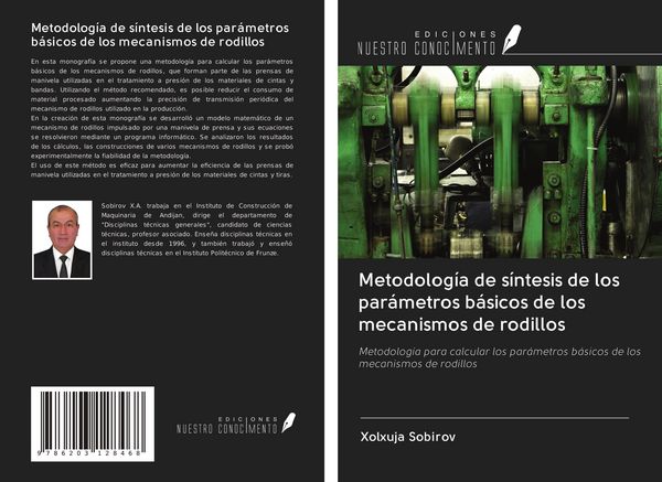 Produktbild: Metodolog&iacute;a de s&iacute;ntesis de los par&aacute;metros b&aacute;sicos de los mecanismos de rodillos