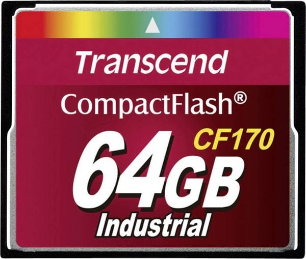 Transcend CF170 Industrial CF-Karte Industrial 64 GB