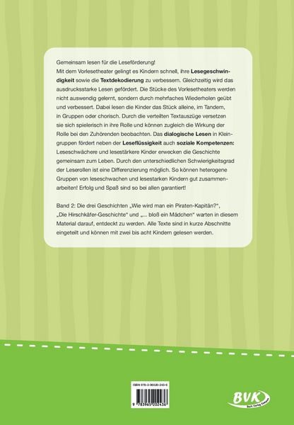 Produktbild: Vorlesetheater Band 2