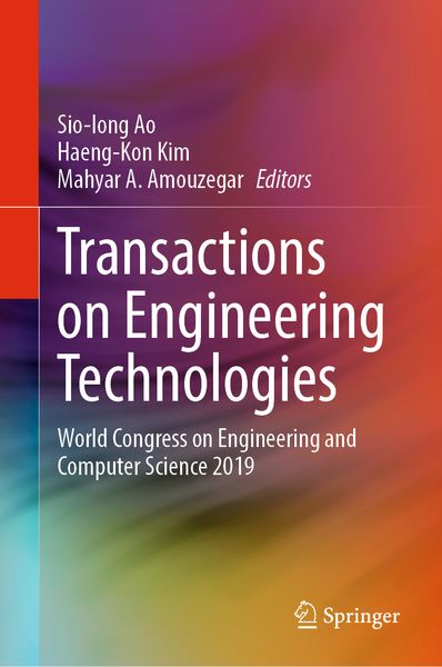 Produktbild: Transactions on Engineering Technologies