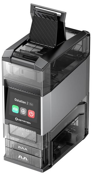 Produktbild: OLight Ostation 2 Pro-EU (OS) Rundzellen-Ladeger&auml;t LiIon, NiMH Mignon (AA), Micro (AAA)