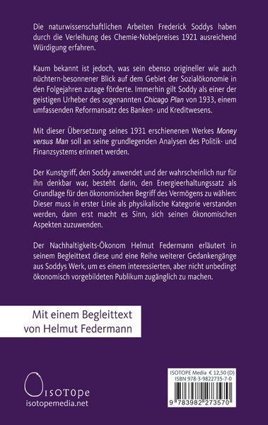 Produktbild: Mammon und die Menschheit