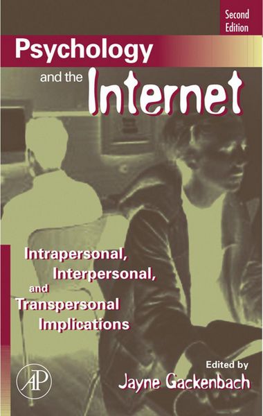 Produktbild: Psychology and the Internet