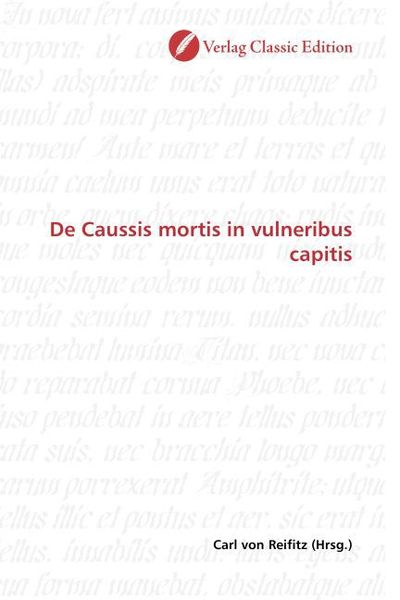 Produktbild: De Caussis mortis in vulneribus capitis