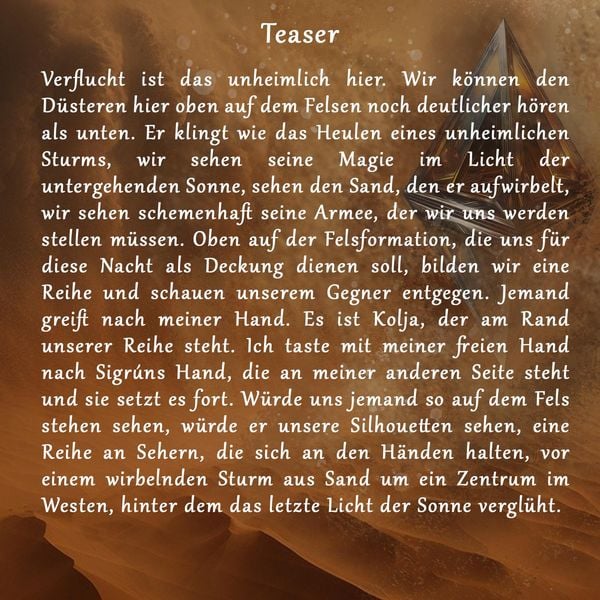 Produktbild: June und die Reise zum W&uuml;stensand (Band 2 der Romantasy-Reihe)
