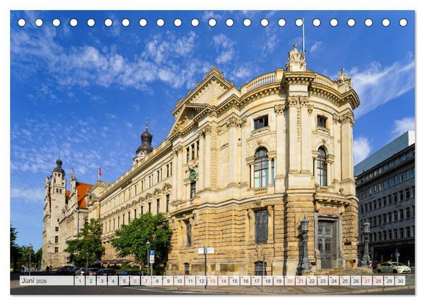 Produktbild: Leipzig Impressionen (Tischkalender 2026 DIN A5 quer), CALVENDO Monatskalender