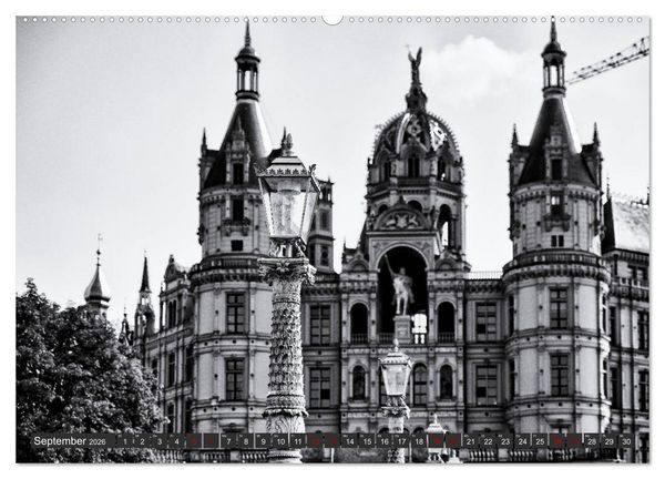 Produktbild: Ein Blick auf Schwerin (hochwertiger Premium Wandkalender 2026 DIN A2 quer), Kunstdruck in Hochglanz