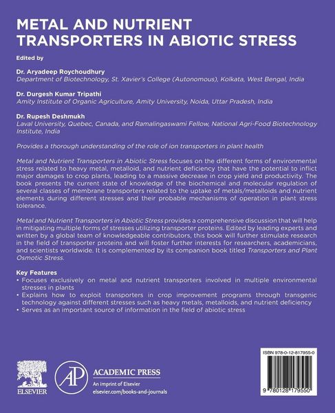 Produktbild: Metal and Nutrient Transporters in Abiotic Stress