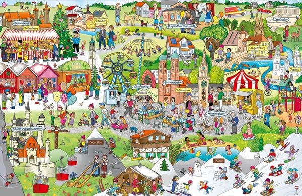 Produktbild: Deutschland Wimmelbuch