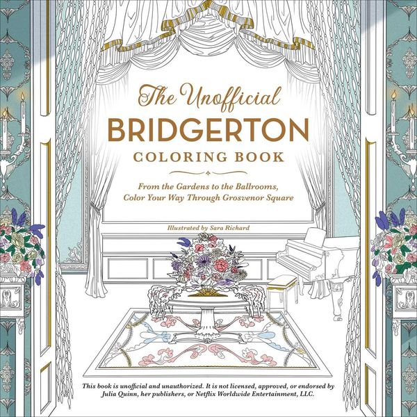 Produktbild: The Unofficial Bridgerton Coloring Book