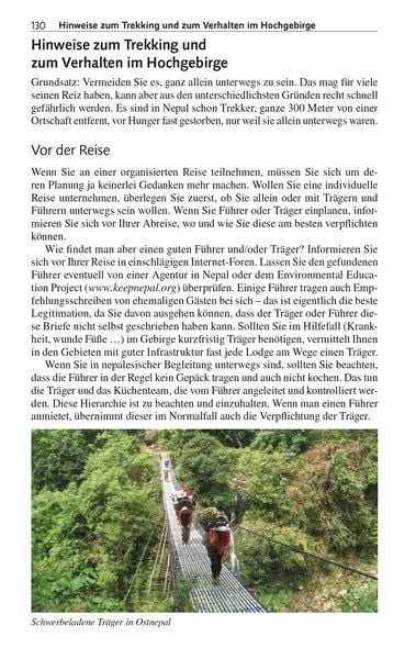 Produktbild: TRESCHER Reisef&uuml;hrer Nepal