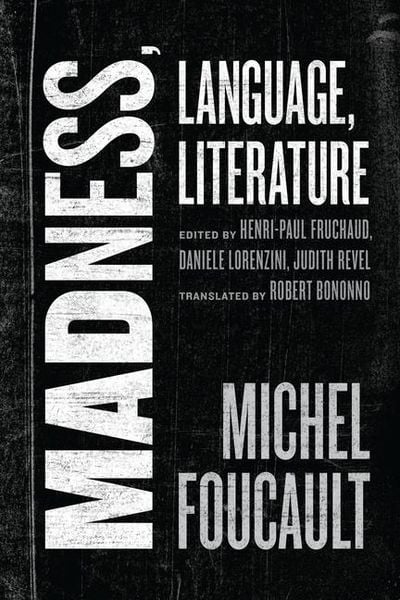 Produktbild: Madness, Language, Literature