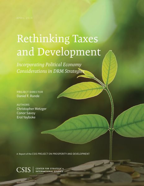 Produktbild: Rethinking Taxes and Development