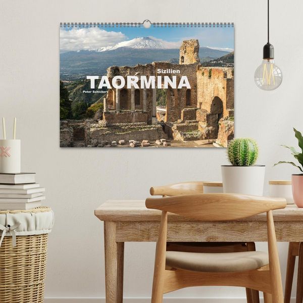 Produktbild: Sizilien - Taormina (Wandkalender 2026 DIN A3 quer), CALVENDO Monatskalender