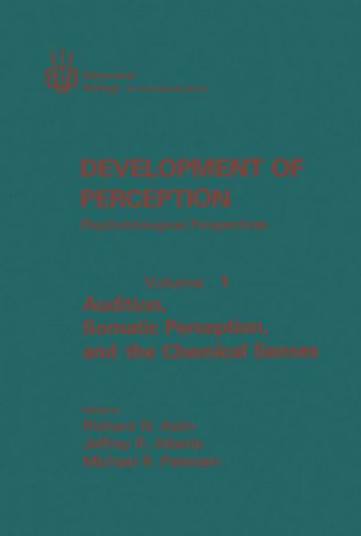 Produktbild: Development of Perception Psychobiological Perspectives