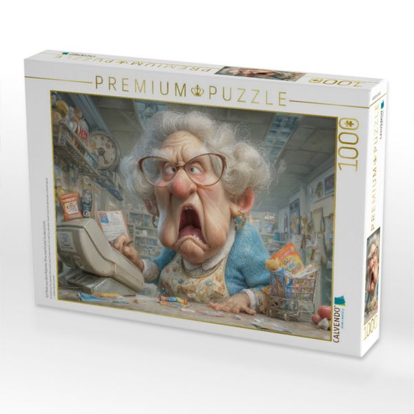 Produktbild: CALVENDO Puzzle Ein Motiv aus dem Kalender Oma macht jetzt Sonderschicht | 1000 Teile Lege-Gr&ouml;&szlig;e 64x48cm Foto-Puzzle f&uuml;r gl&uuml;ckliche Stunden