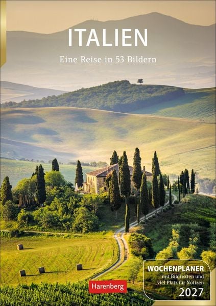 Produktbild: Italien Wochenplaner 2027 - Eine Reise in 53 Bildern