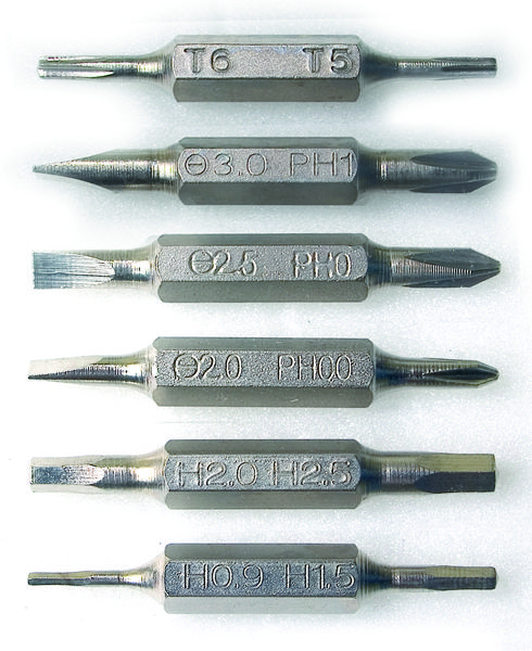 Produktbild: PEBARO MBS12 - Mini-Bit Schraubendreher, 7-teilig, Mini-Bit-Flexi-Dreher (alle Bits im Schaft verstaut)