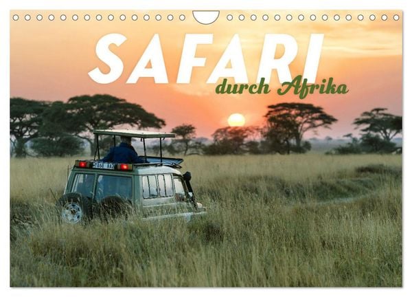 Produktbild: Safari durch Afrika (Wandkalender 2026 DIN A4 quer), CALVENDO Monatskalender