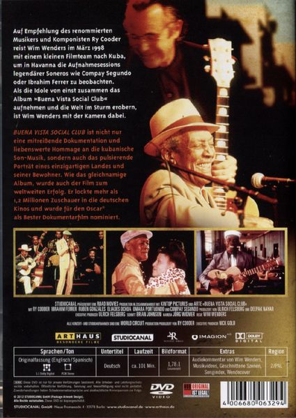 Produktbild: Buena Vista Social Club (OmU)