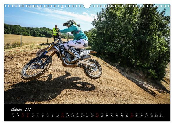 Produktbild: Motocross Racing 2026 (Wandkalender 2026 DIN A3 quer), CALVENDO Monatskalender