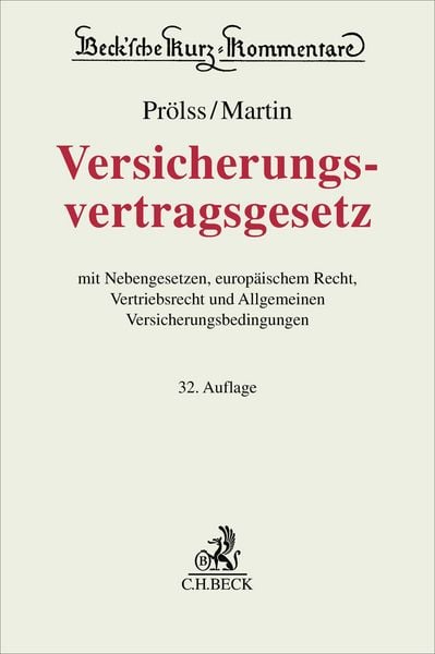 Produktbild: Versicherungsvertragsgesetz. VVG