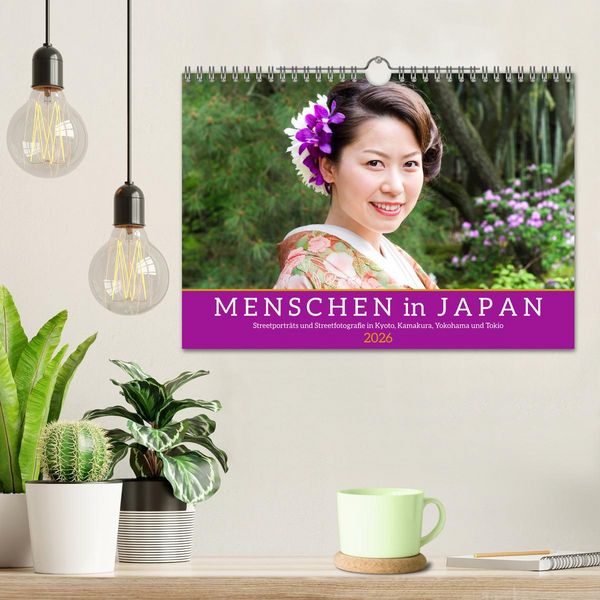 Produktbild: Menschen in Japan (Wandkalender 2026 DIN A4 quer), CALVENDO Monatskalender