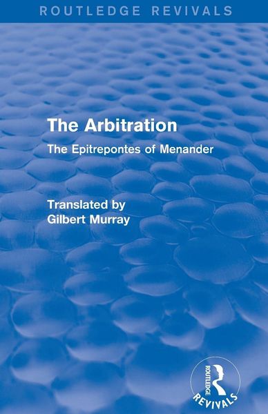 Produktbild: The Arbitration (Routledge Revivals)