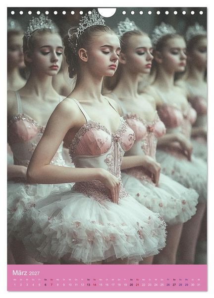 Produktbild: Sch&ouml;nheit und Eleganz im Ballett (Wandkalender 2027 DIN A4 hoch), CALVENDO Monatskalender