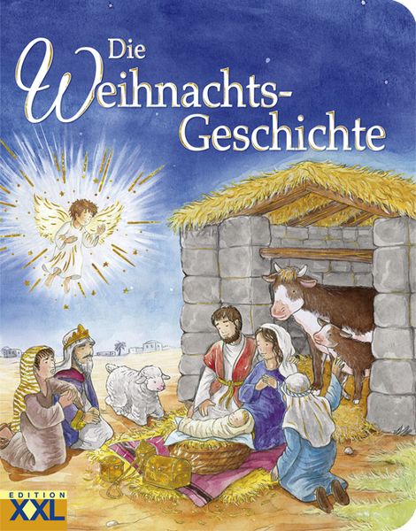 Die Weihnachtsgeschichte, Gebundene Ausgabe von , Edition XXL, 978-3-89736-496-7