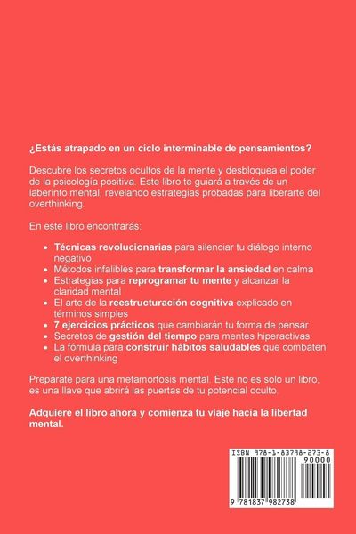 Produktbild: C&oacute;mo Dejar de Pensar Demasiado al Instante