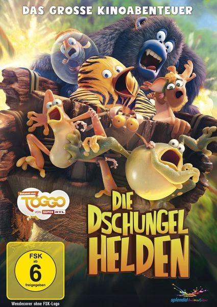 Produktbild: Die Dschungelhelden - Das gro&szlig;e Kinoabenteuer