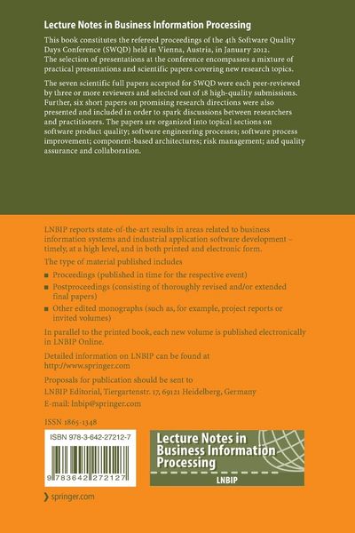 Produktbild: Software Quality