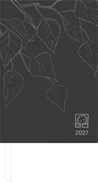 Produktbild: Wochenbuch Blauer Engel 1W/2S Zettler farblich sortiert 2027