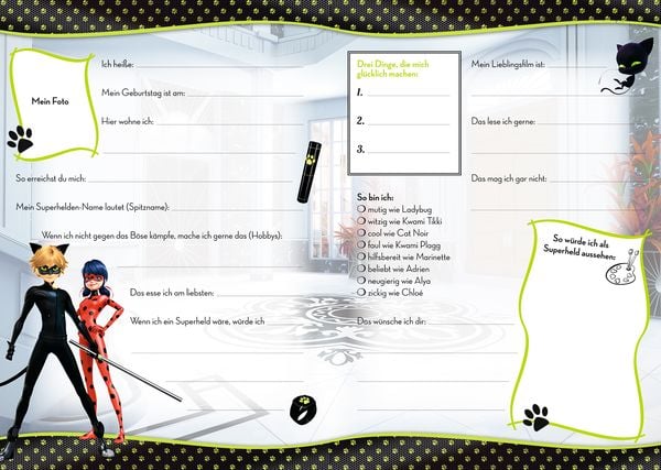 Produktbild: Miraculous Freundebuch