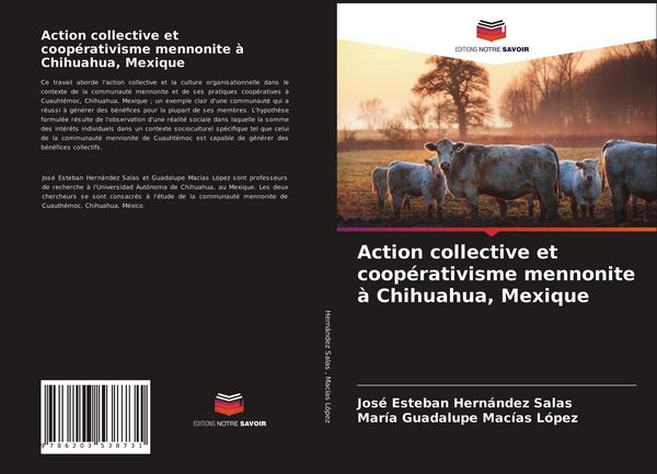 Produktbild: Action collective et coop&eacute;rativisme mennonite &agrave; Chihuahua, Mexique