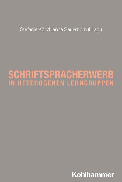 Produktbild: Schriftspracherwerb in heterogenen Lerngruppen